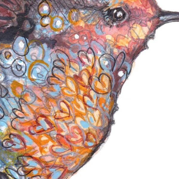 Love Robin Greetings card - Image 4