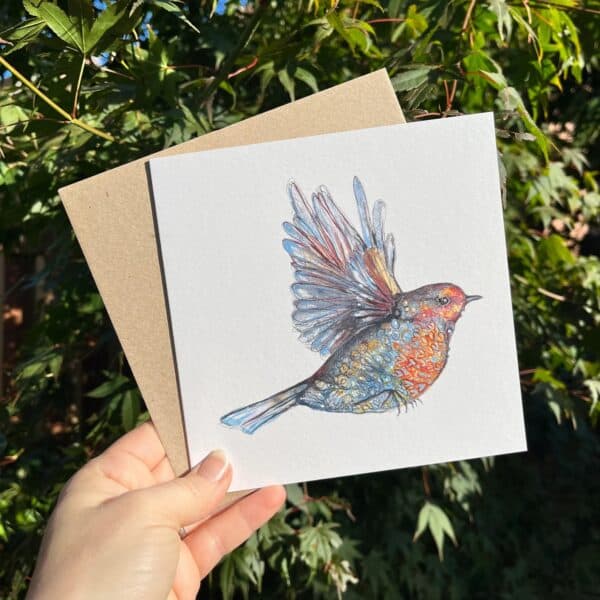 Love Robin Greetings card - Image 3