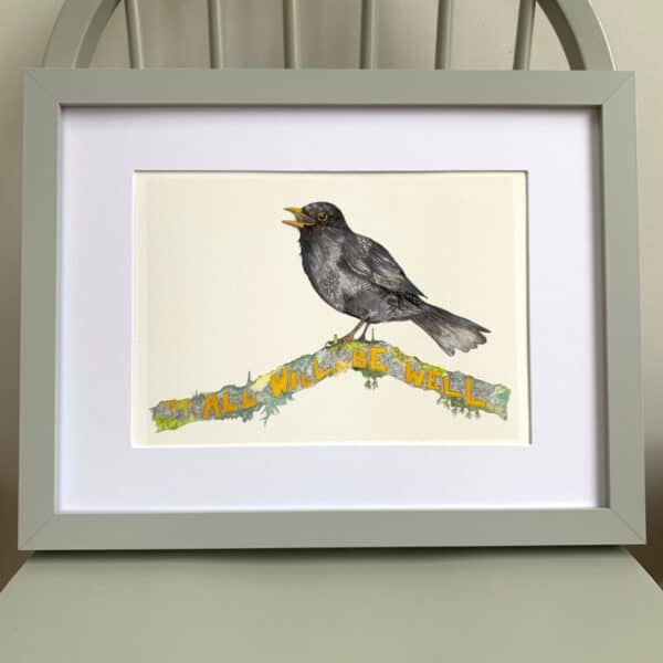 All Will Be Well Giclée Print which includes a donation to Charity with each purchase. - Image 5