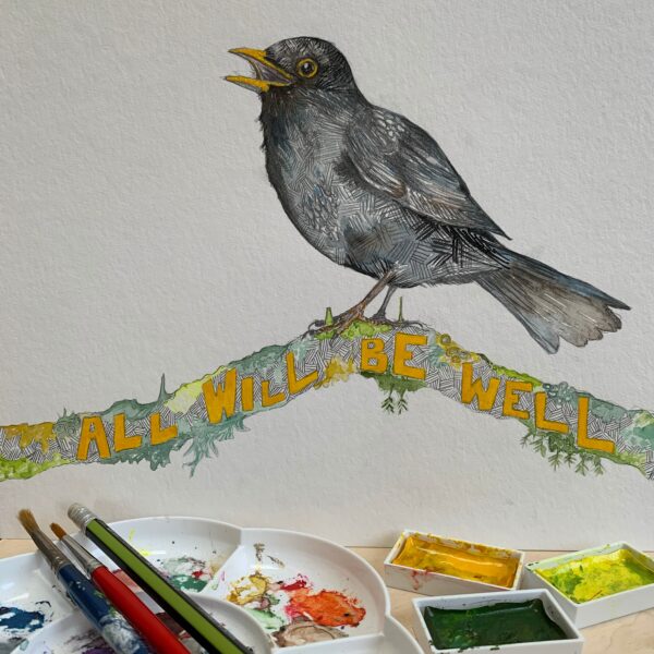 All Will Be Well Giclée Print which includes a donation to Charity with each purchase. - Image 9