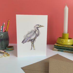 Watchful Heron