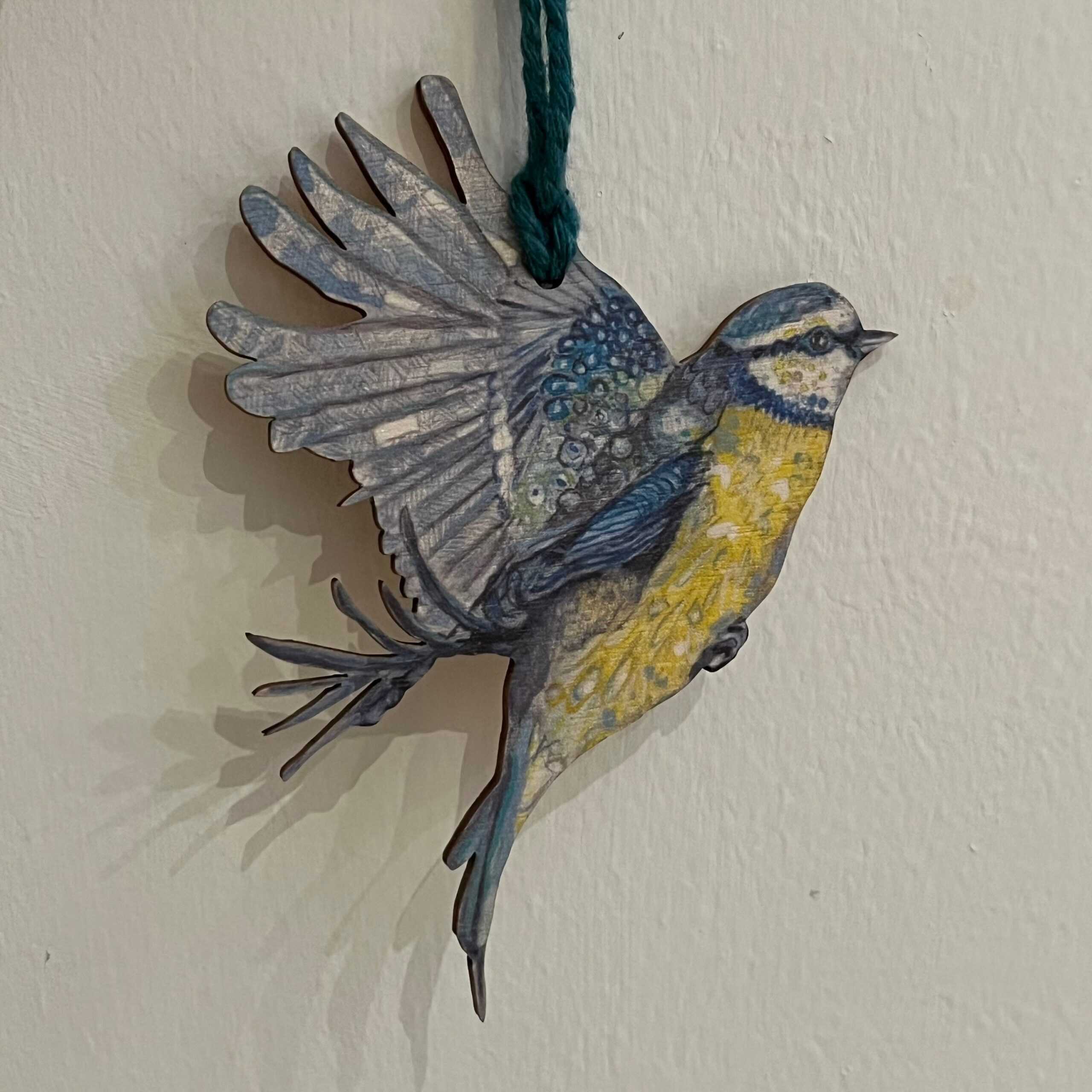 BLUETIT Of PEACE Birdie In Flight Decoration - Image 13