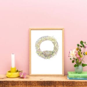 Robin’s Nest in Wreath