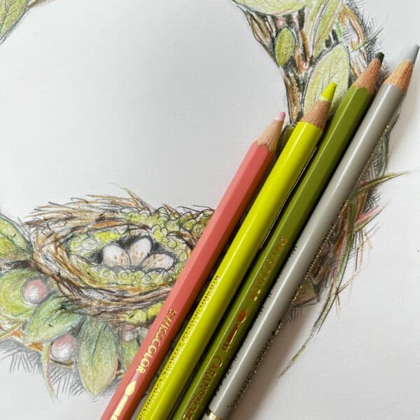 Robin’s Nest in Wreath - Image 2