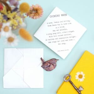 Chiming Wren Brooch