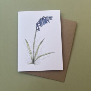Bluebell of Scone Greetings Card