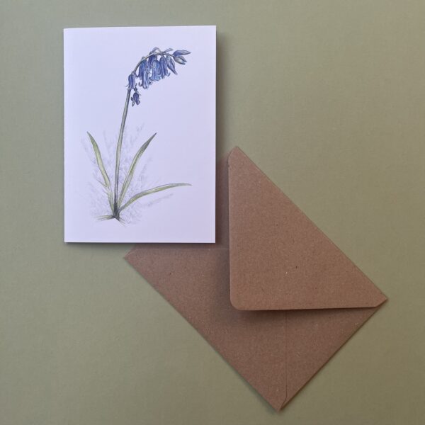 Bluebell of Scone Greetings Card - Image 3