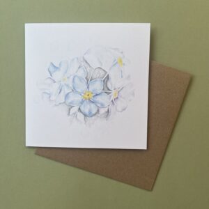 Forget-Me-Not Greetings Card