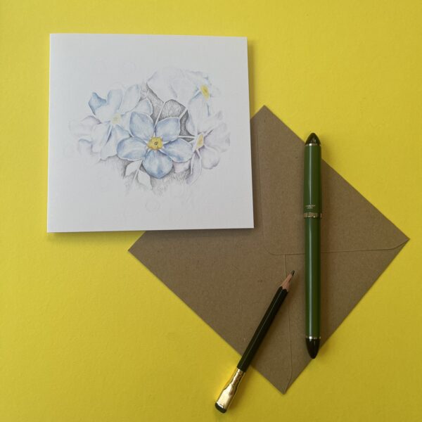 Forget-Me-Not Greetings Card - Image 2