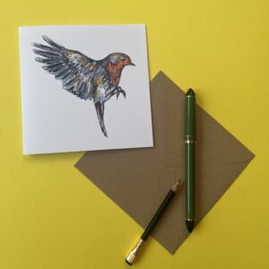 Remember Me Robin Card