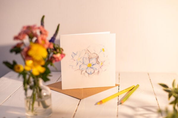 Forget-Me-Not Greetings Card