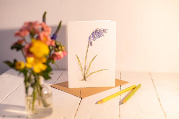Bluebell of Scone Greetings Card