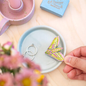 Elephant Hawk Moth Brooch