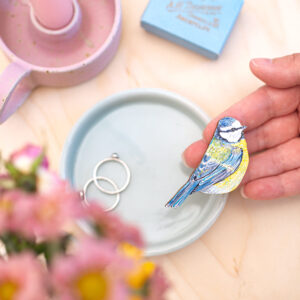 A Hopeful Soul (Bluetit) Brooch