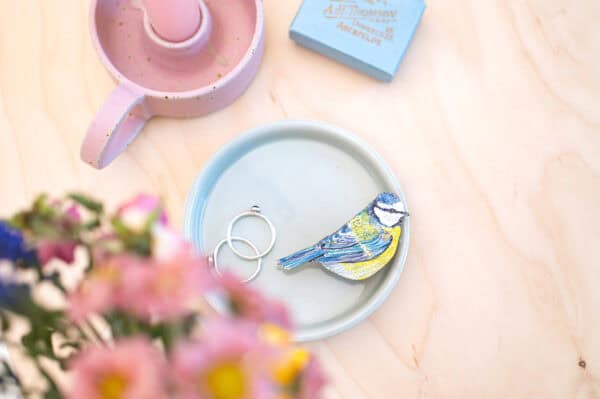 A Hopeful Soul (Bluetit) Brooch - Image 4