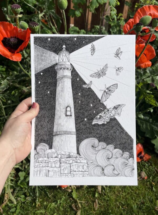 Taigh-Solais (Lighthouse and Moths) - Image 10