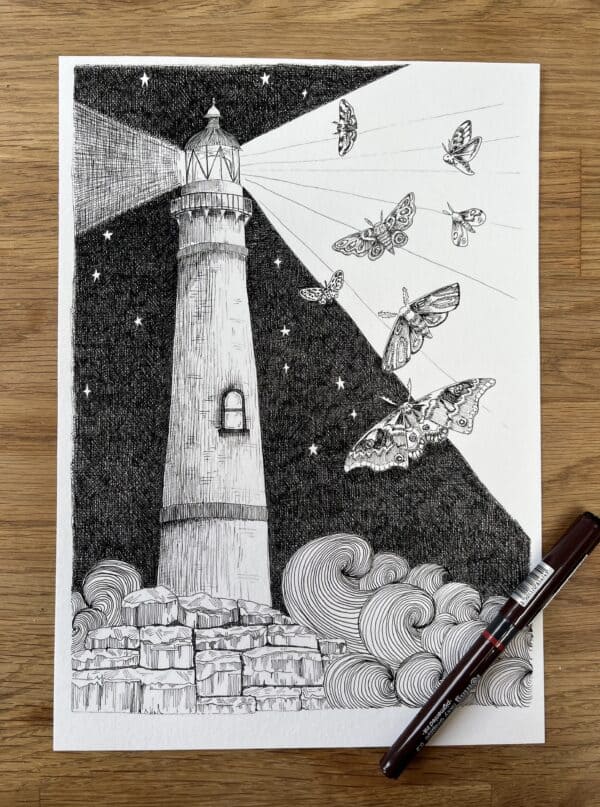 Taigh-Solais (Lighthouse and Moths) - Image 7