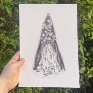 Campfire & Fireflies