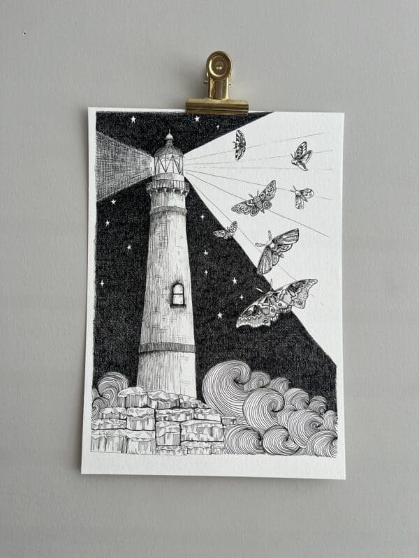 Taigh-Solais (Lighthouse and Moths) - Image 3
