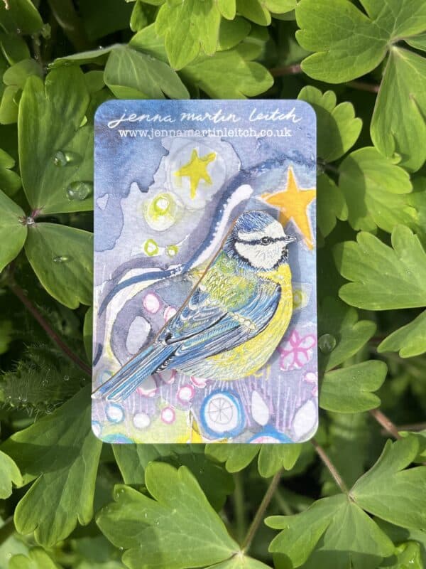 A Hopeful Soul (Bluetit) Brooch - Image 3