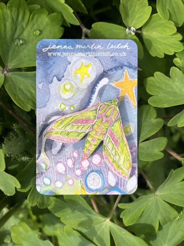 Elephant Hawk Moth Brooch - Image 6