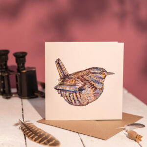 Chiming Wren Greetings Card