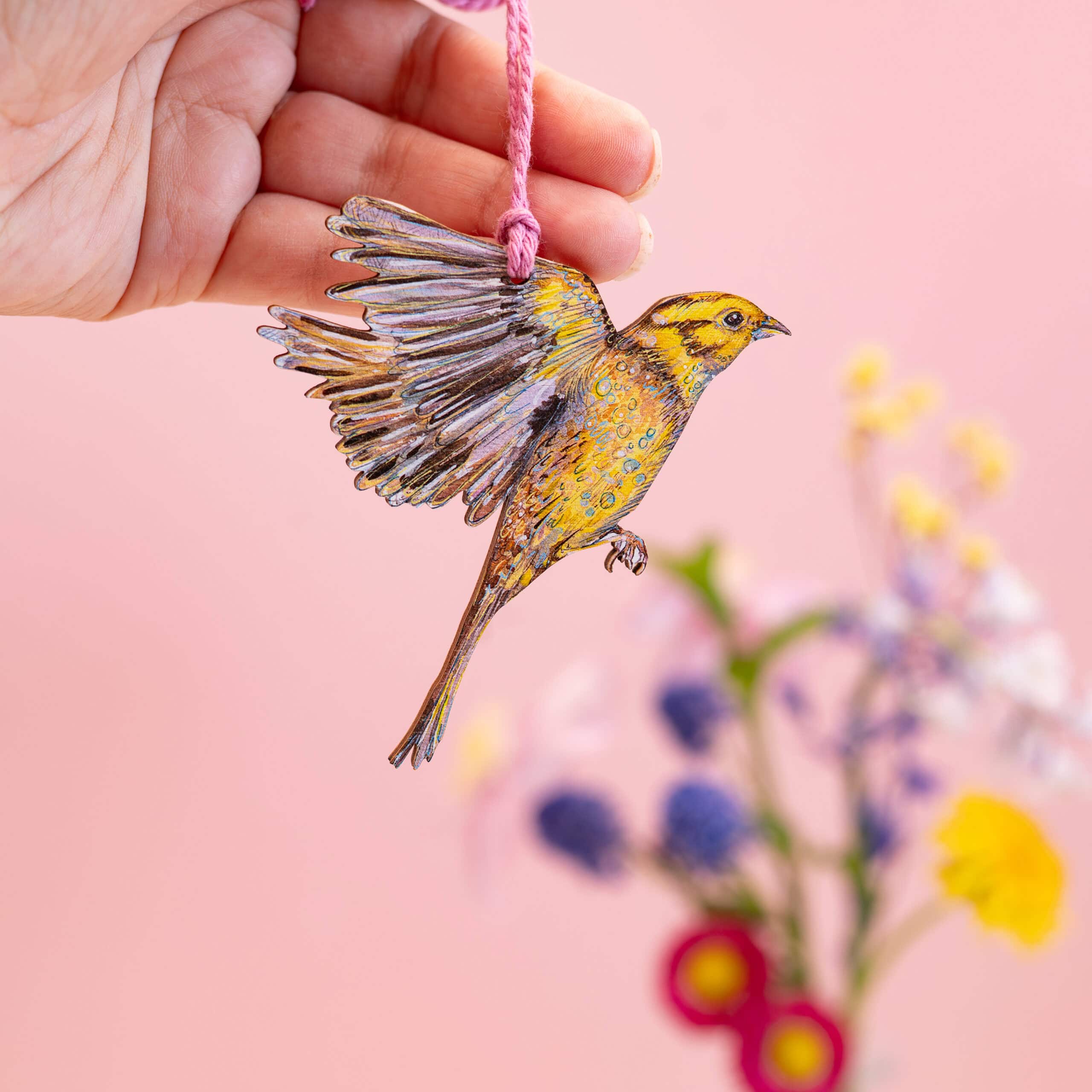 Sunshiny Yellowhammer Greetings Card - Image 9